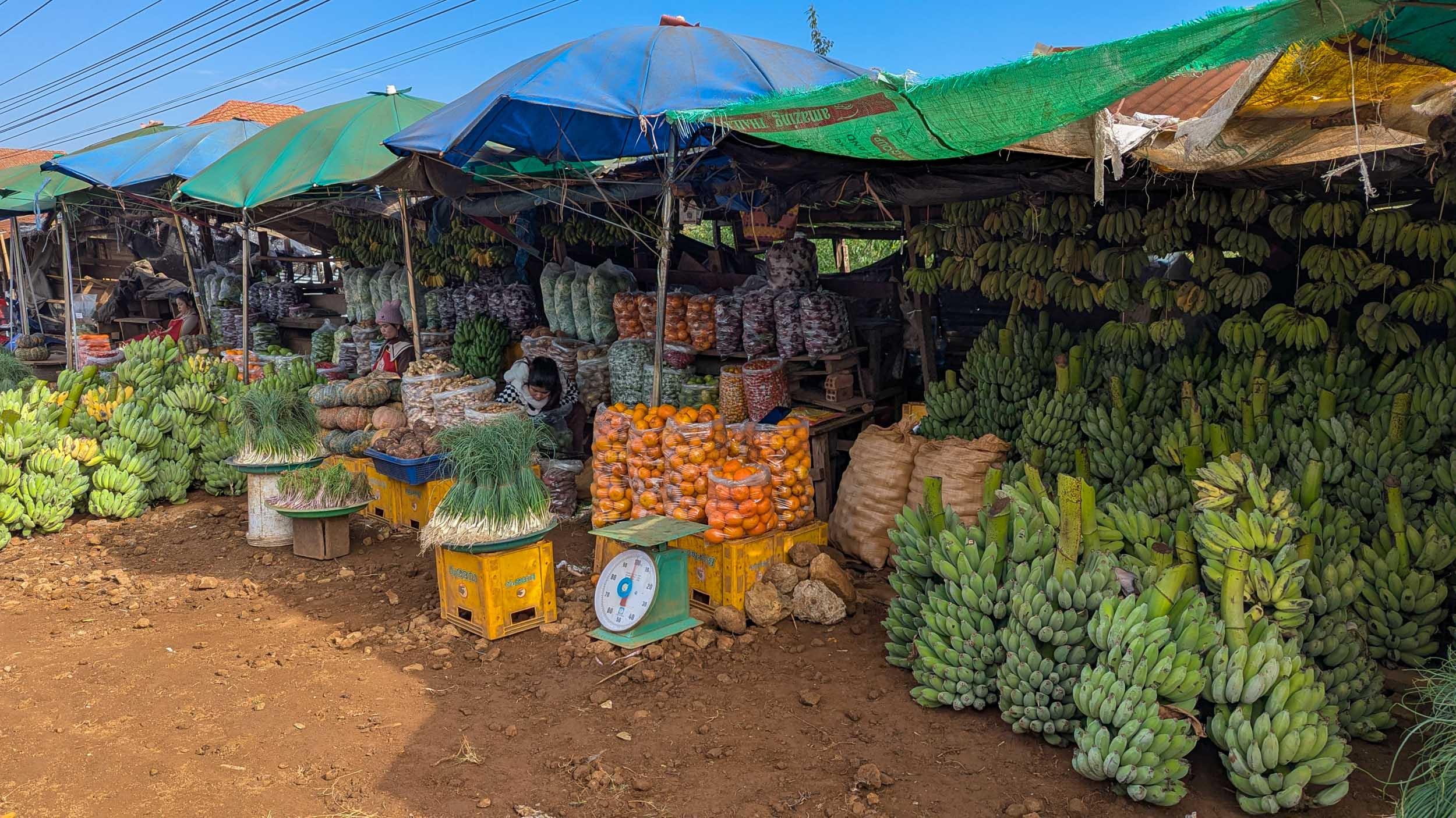 Markt in Paksong