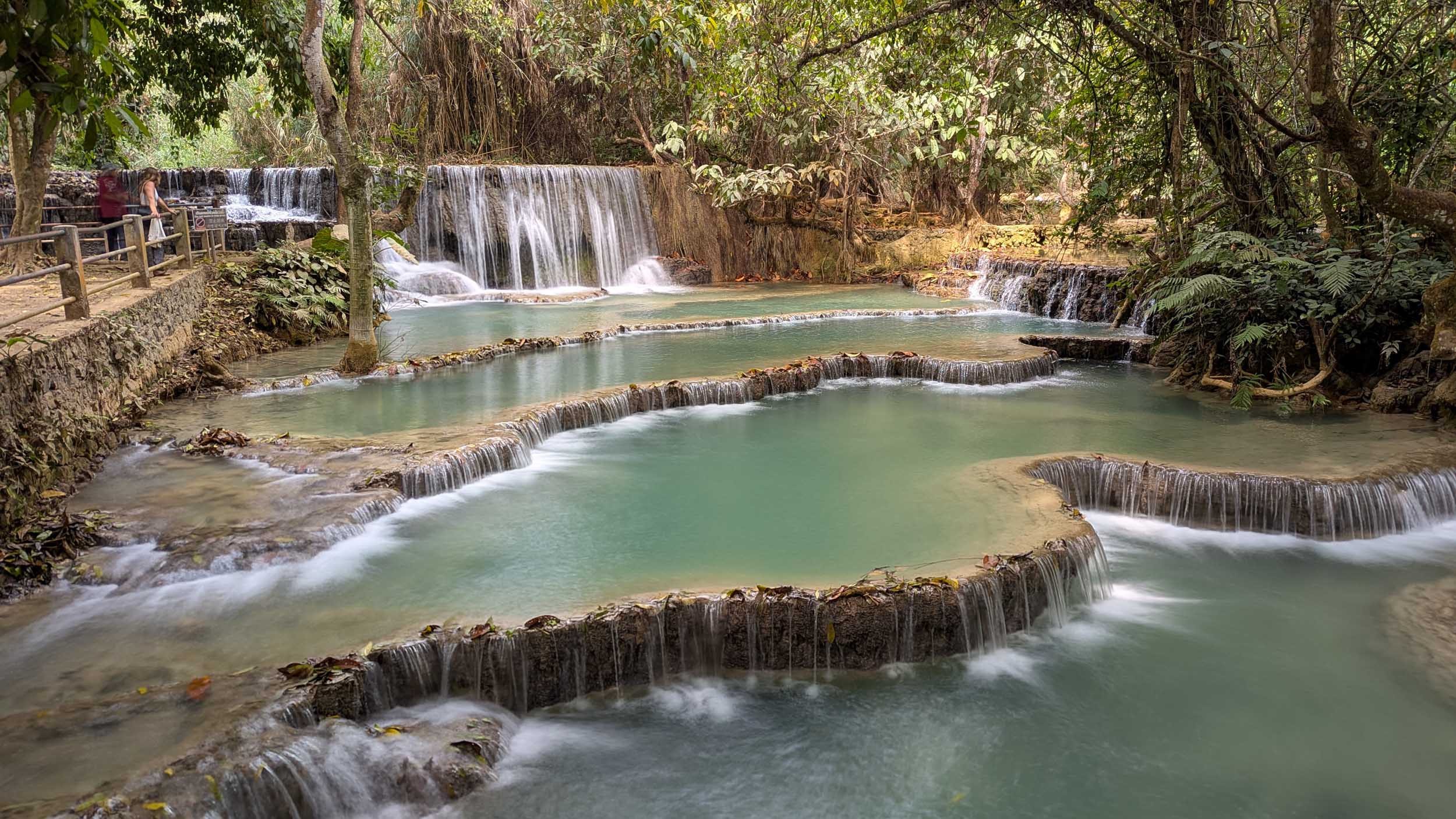 Kuangsi Wasserfall