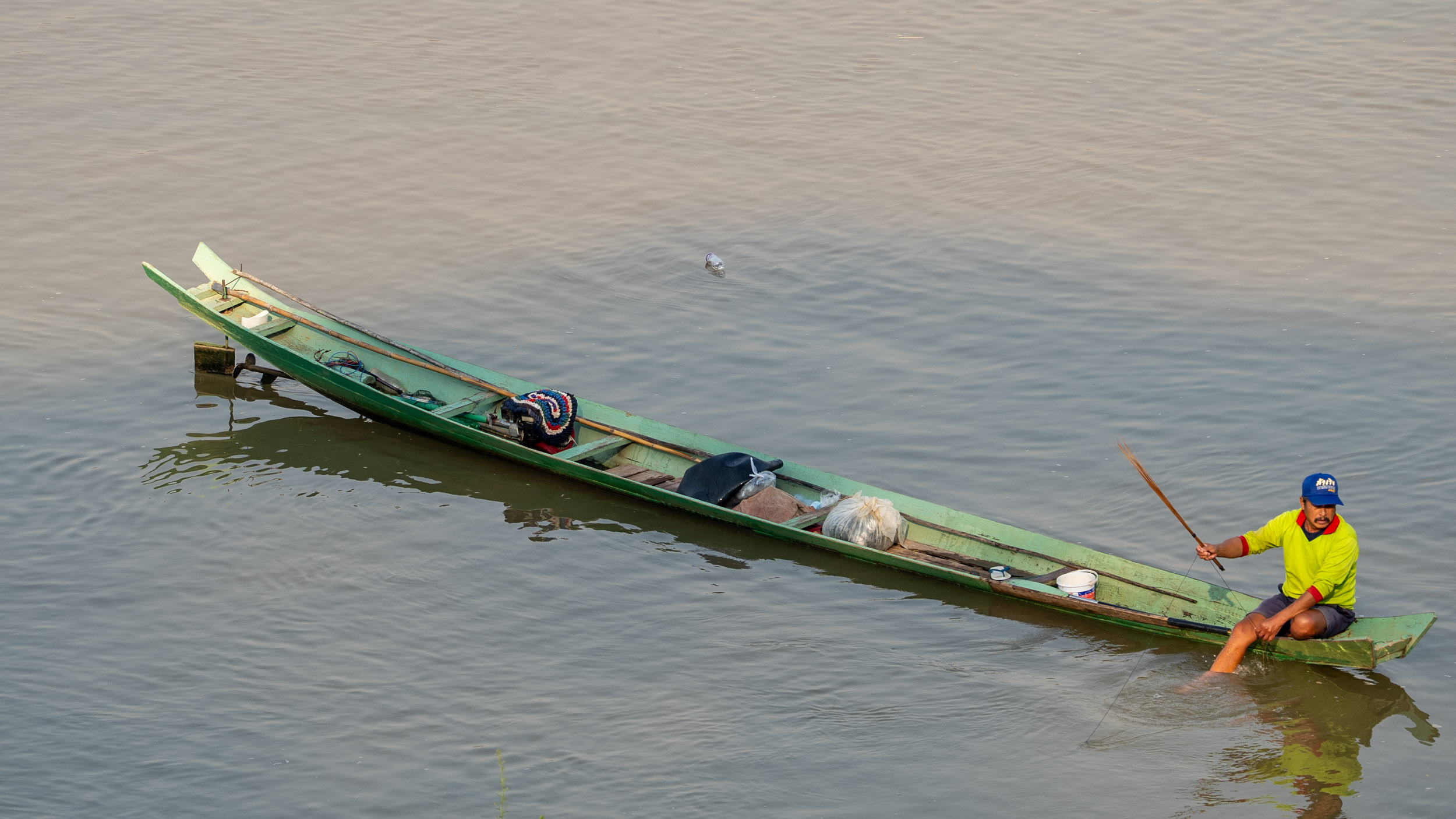 Fischer am Mekong